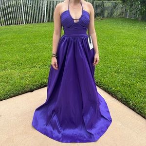 Brand New Macy’s Purple Formal Dress